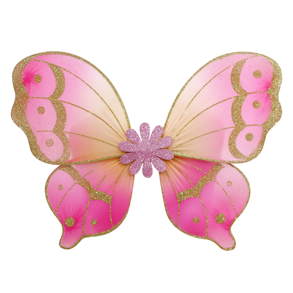 Sunset Butterfly Wire Wings