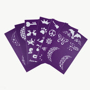 Face Paint & Makeup Stencil Purple