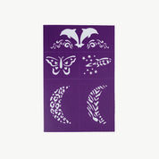 Face Paint & Makeup Stencil Purple