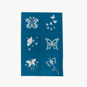 Face Paint & Makeup Stencil Teal