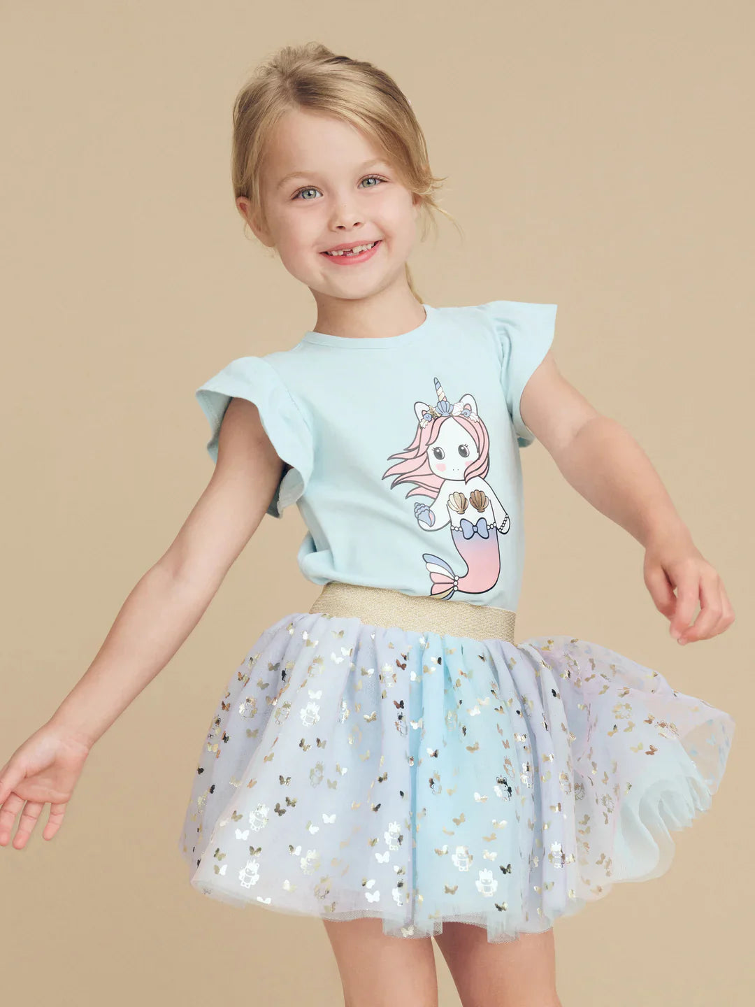 HUX Mercorn Frill Tee