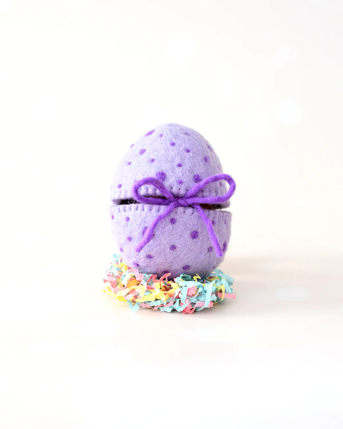 Felt Surprise Egg - Highland Cow
