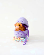 Felt Surprise Egg - Highland Cow