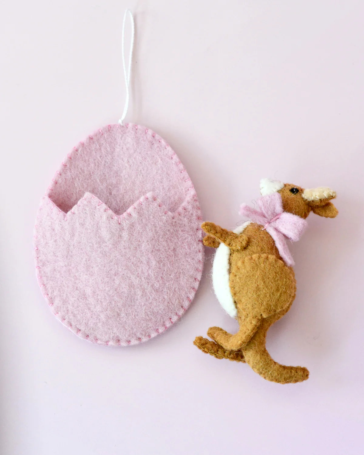 Easter Kangaroo Bush Baby in Egg Pouch
