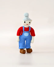 Felt Old MacDonald Female Farmer Toy