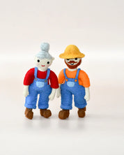 Felt Old MacDonald Female Farmer Toy