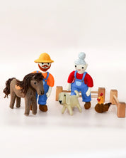 Felt Old MacDonald Female Farmer Toy