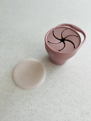 Snack Cup Collapsible with Lid