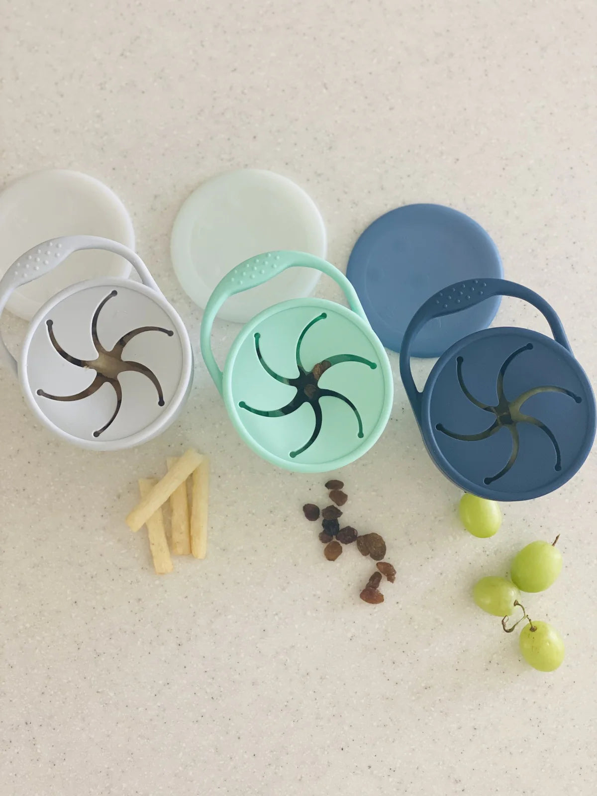 Snack Cup Collapsible with Lid