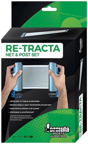 Re- Tracta Table Tennis Net With Post Set