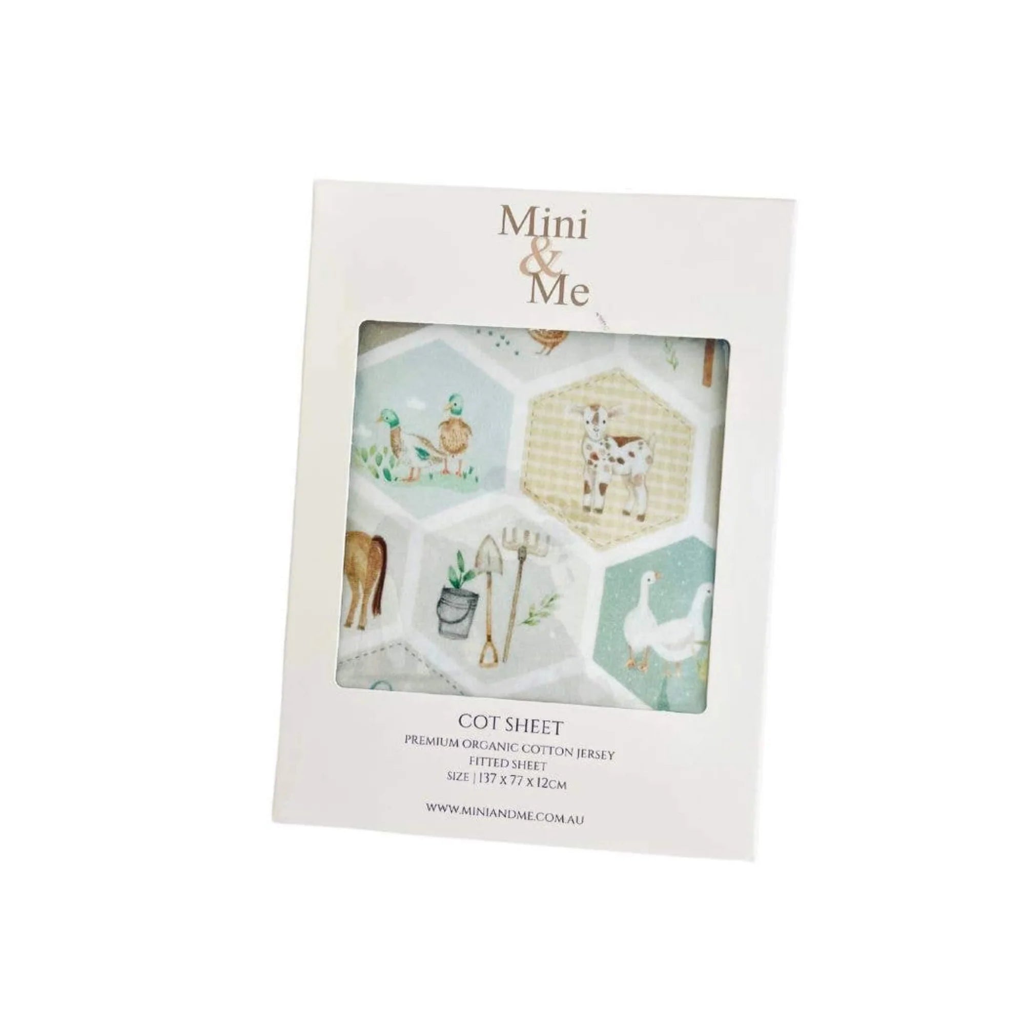 Fitted Jersey Cot Sheet