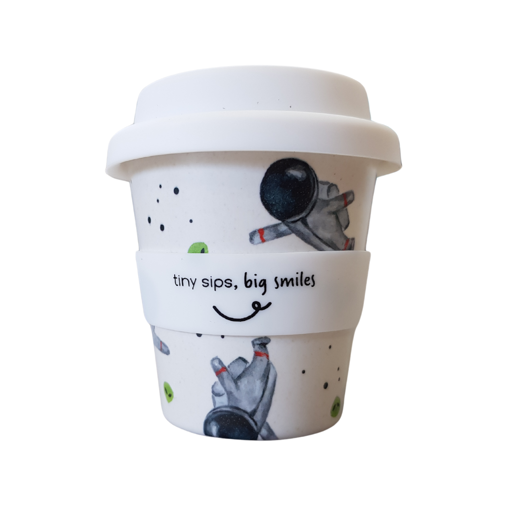 Astro Space 120mL Baby Cino Cup + 2 Straws