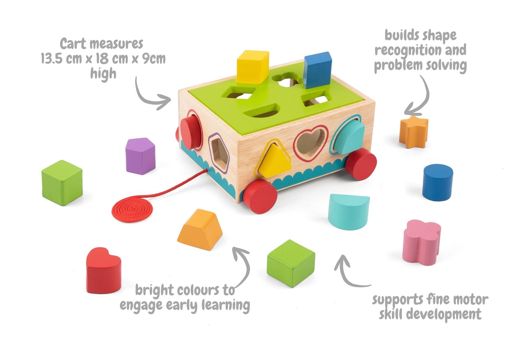 Shape Sorter Cart