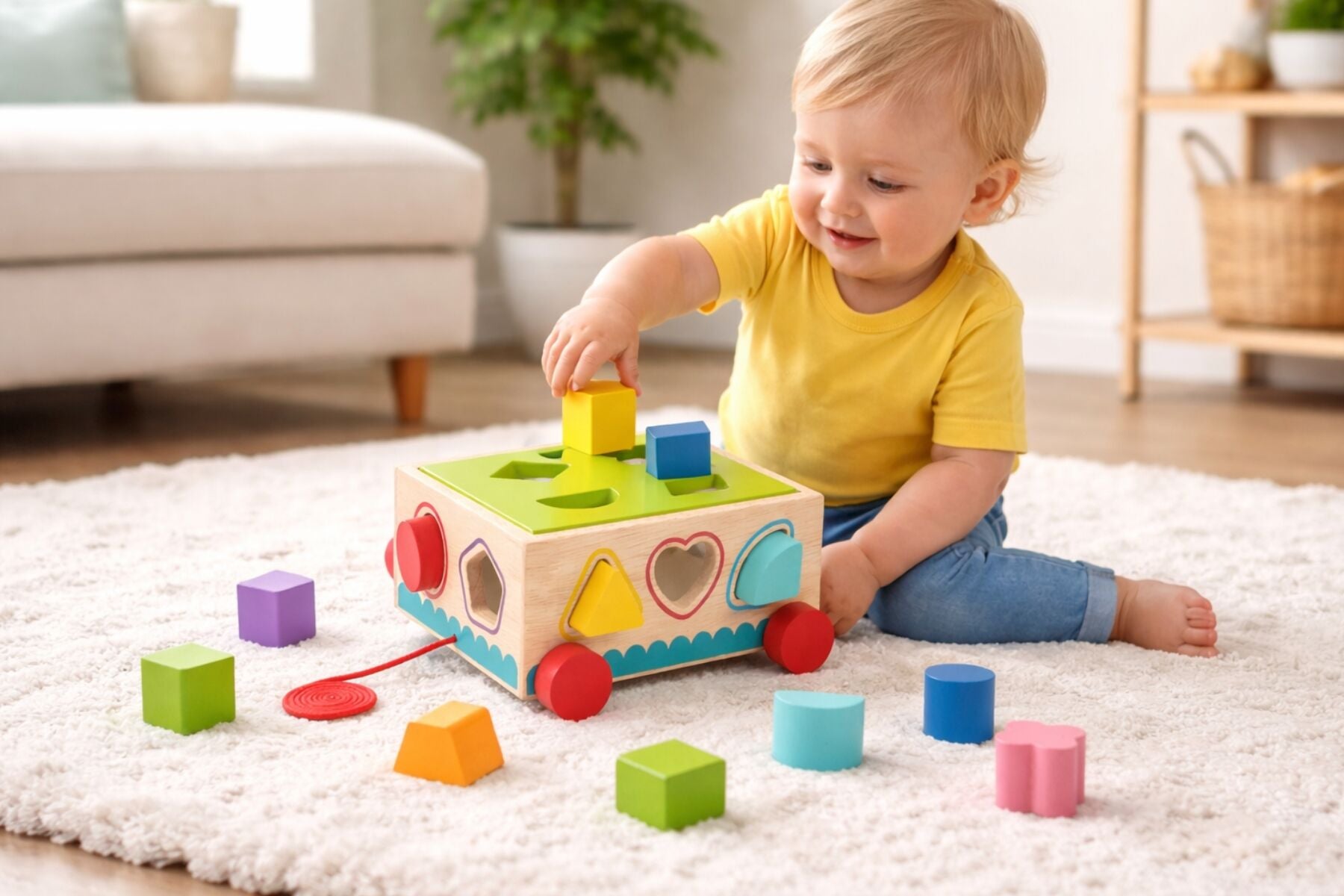 Shape Sorter Cart