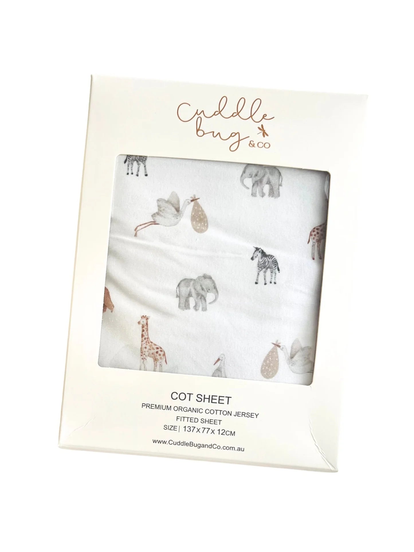 Fitted Jersey Cot Sheet