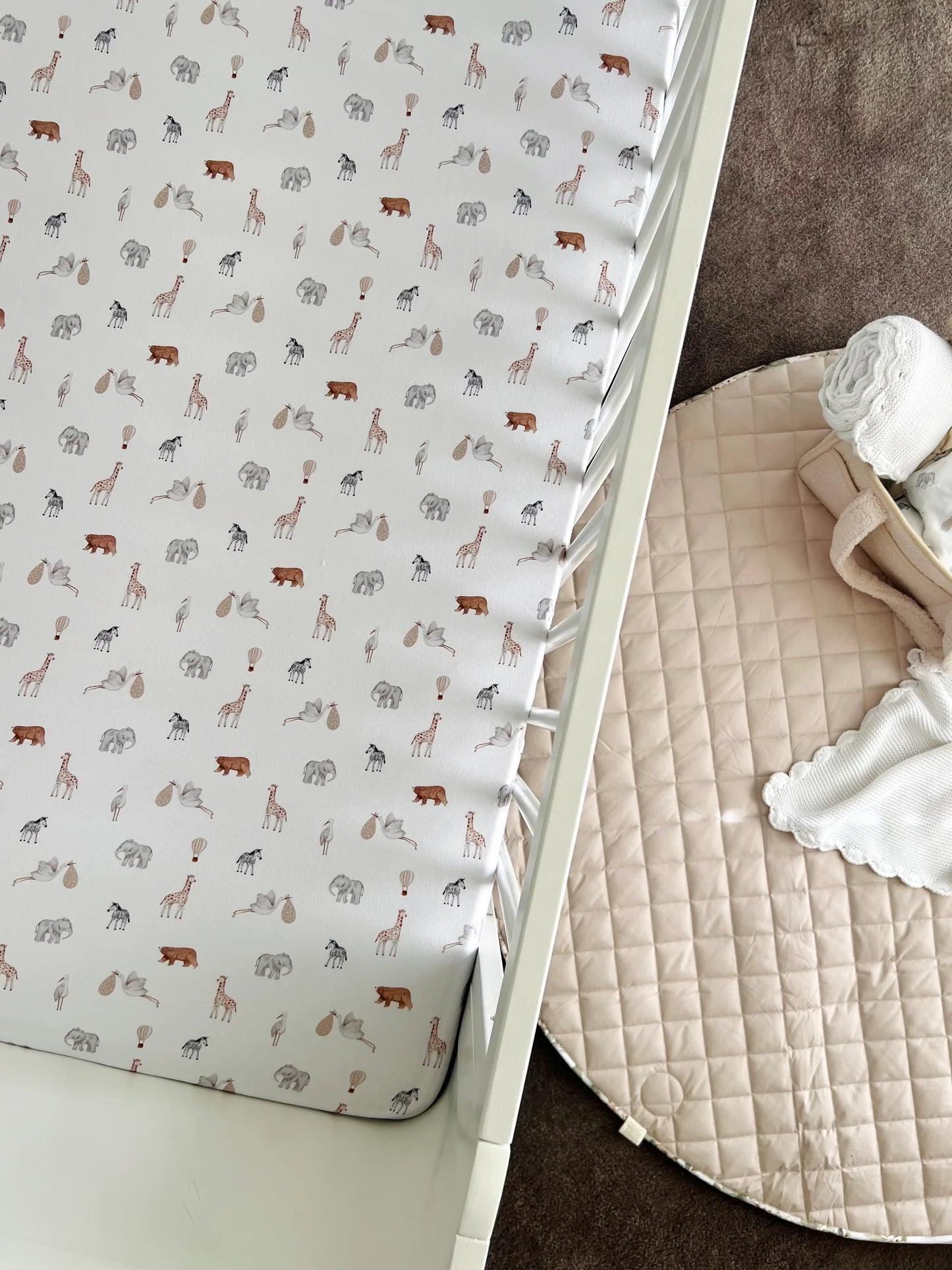Fitted Jersey Cot Sheet