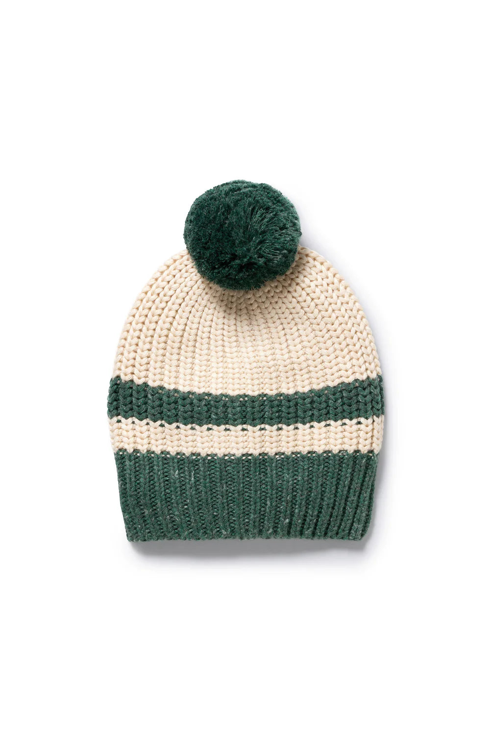 Clover Organic Knitted Stripe Hat