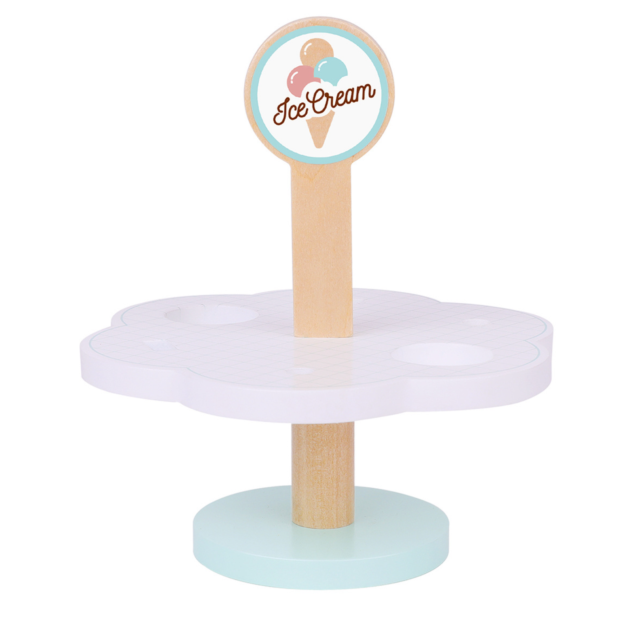 Wooden Icecream Set