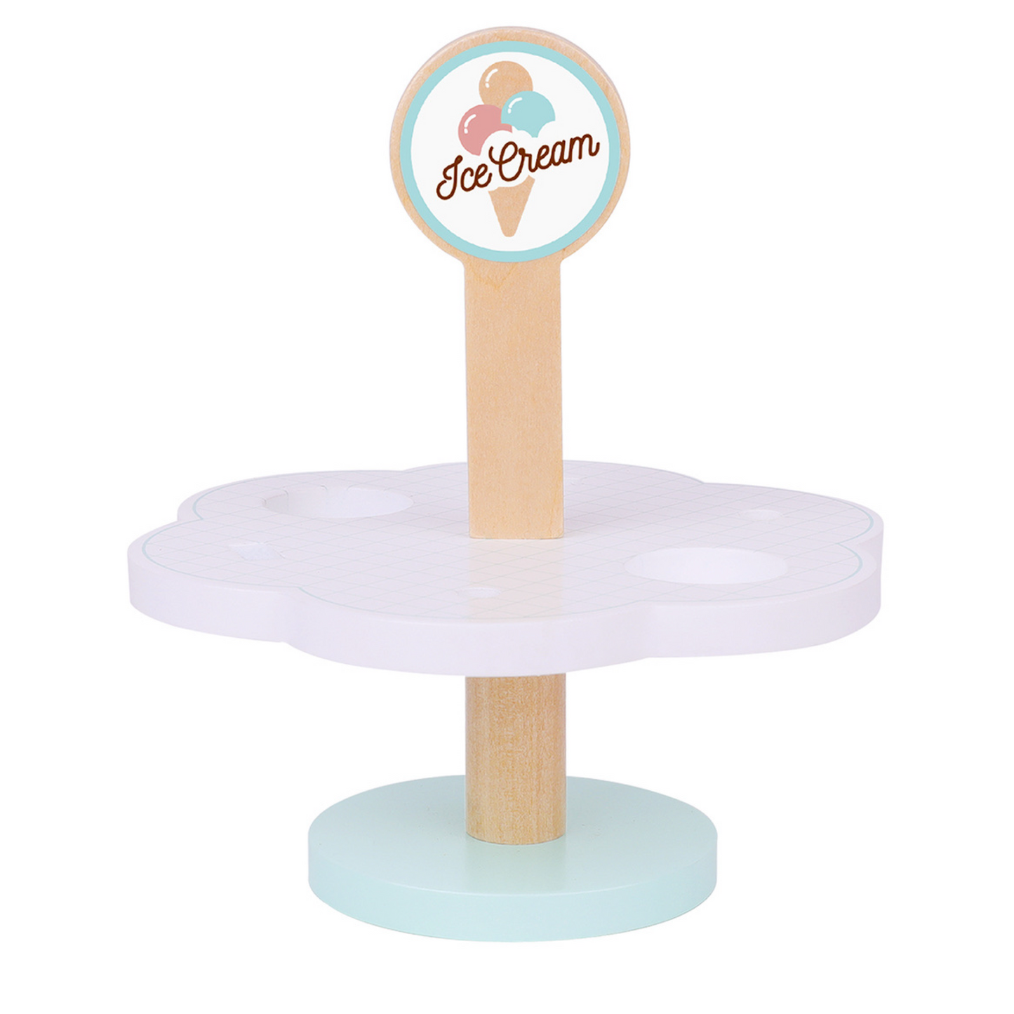 Wooden Icecream Set