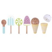 Wooden Icecream Set