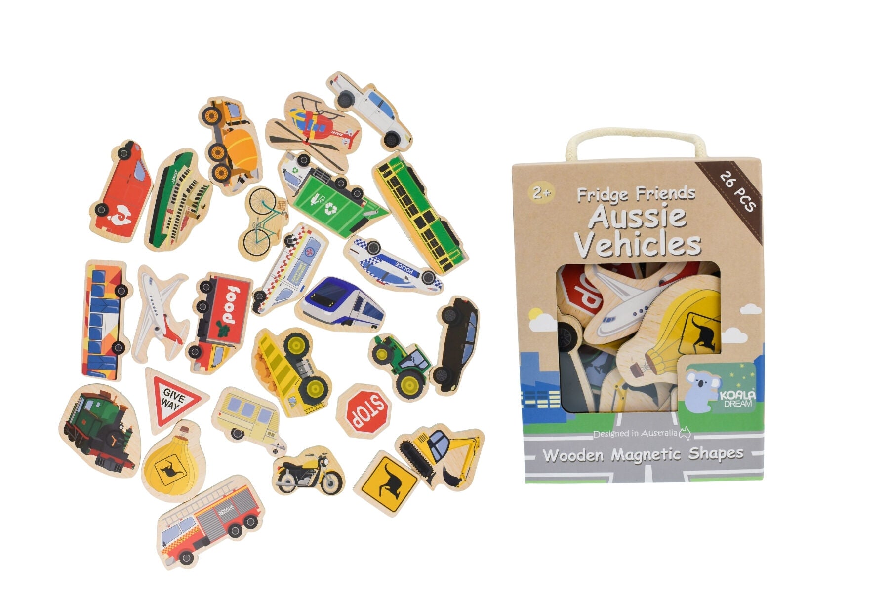 Fridge Friends Magnets - Aussie Vehicles