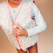 Kids Swimming Vest - Florish Green 2-3yrs