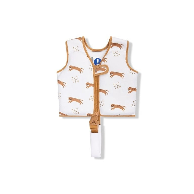 Kids Swimming Vest - Leopard 1-2yrs