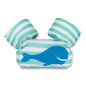 Puddle Jumper Swim Vest - Whaley Green Blue