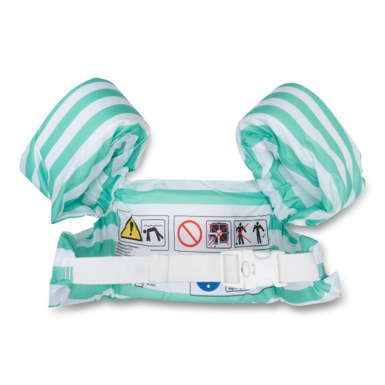 Puddle Jumper Swim Vest - Whaley Green Blue