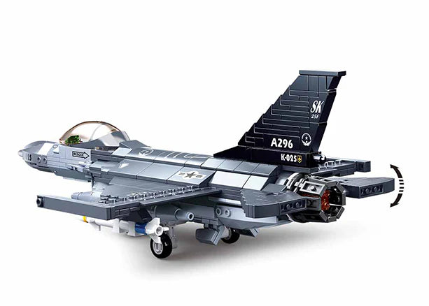 B0891- F16C FALCON FIGHTER - 521 PCS C12