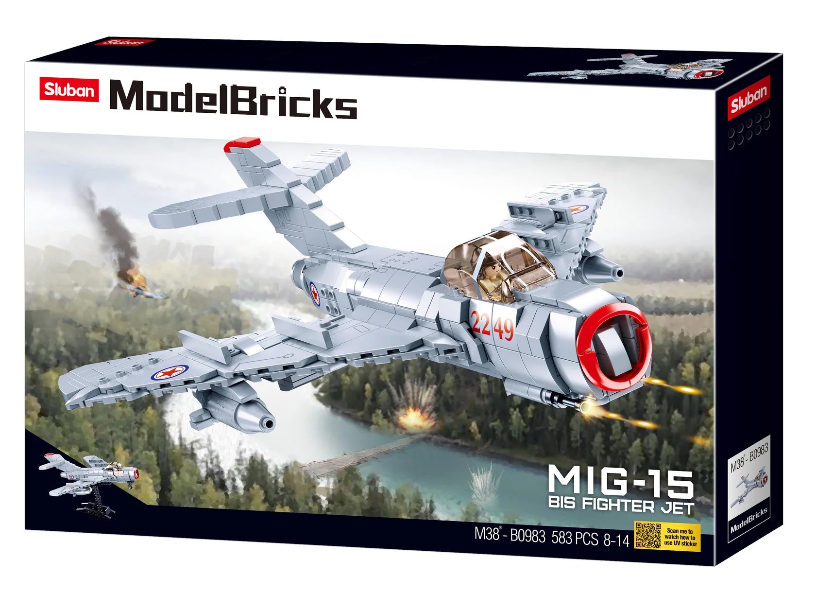 B0983 MIG-15 BIS FIGHTER JET