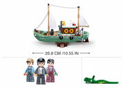 B1119 - FISHING BOAT - 610 PCS C12