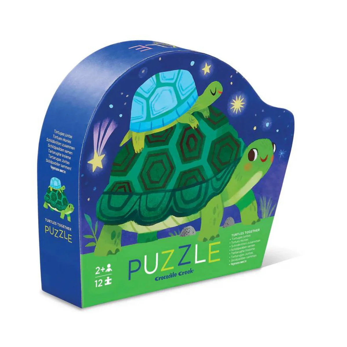 Mini Puzzle - 12 pc - Turtles Together