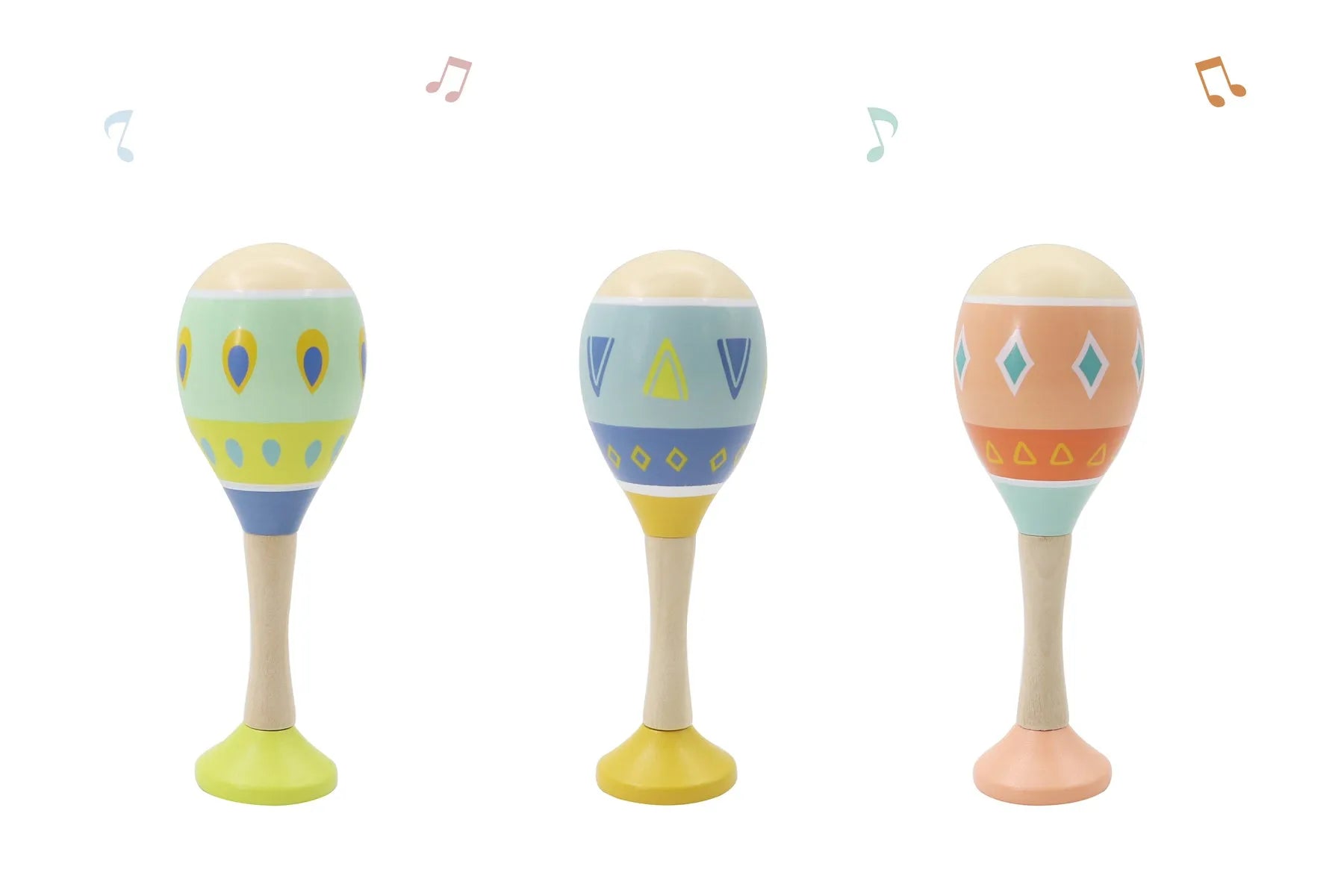 Pattern play Maracas with base