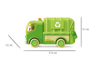 Wooden Recycle Truck with Sound and Light