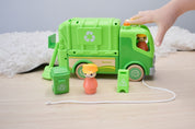 Wooden Recycle Truck with Sound and Light