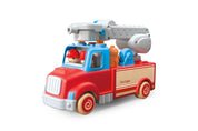 Wooden Fire Engine with Sound and Light