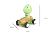 Wooden Press & Go Racer - Dinosaur