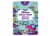 Silicone Sticker Book - Dinosaur Museum