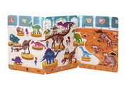 Silicone Sticker Book - Dinosaur Museum