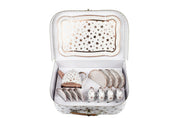 Gold Star Tin Tea Set in Suitcase