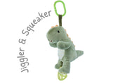 Snuggle Buddy Minty Dinosaur Jiggler