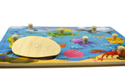 2 in 1 Sea Animal Peg Puzzle