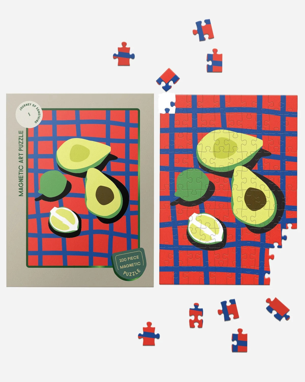 100 Piece Magnet puzzle - Avocado Is Life