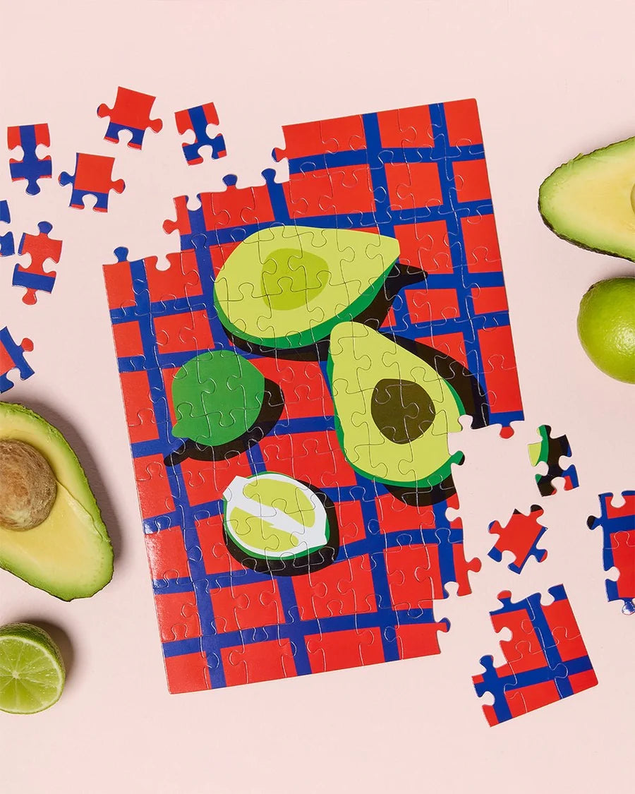 100 Piece Magnet puzzle - Avocado Is Life
