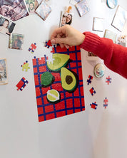 100 Piece Magnet puzzle - Avocado Is Life