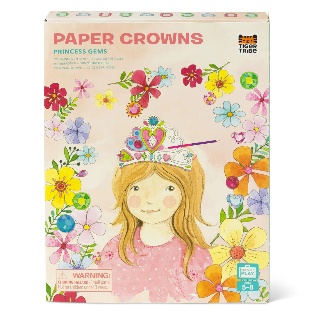 Paper crowns - princess gems