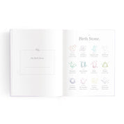 Mini baby book
