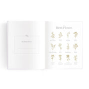Mini baby book