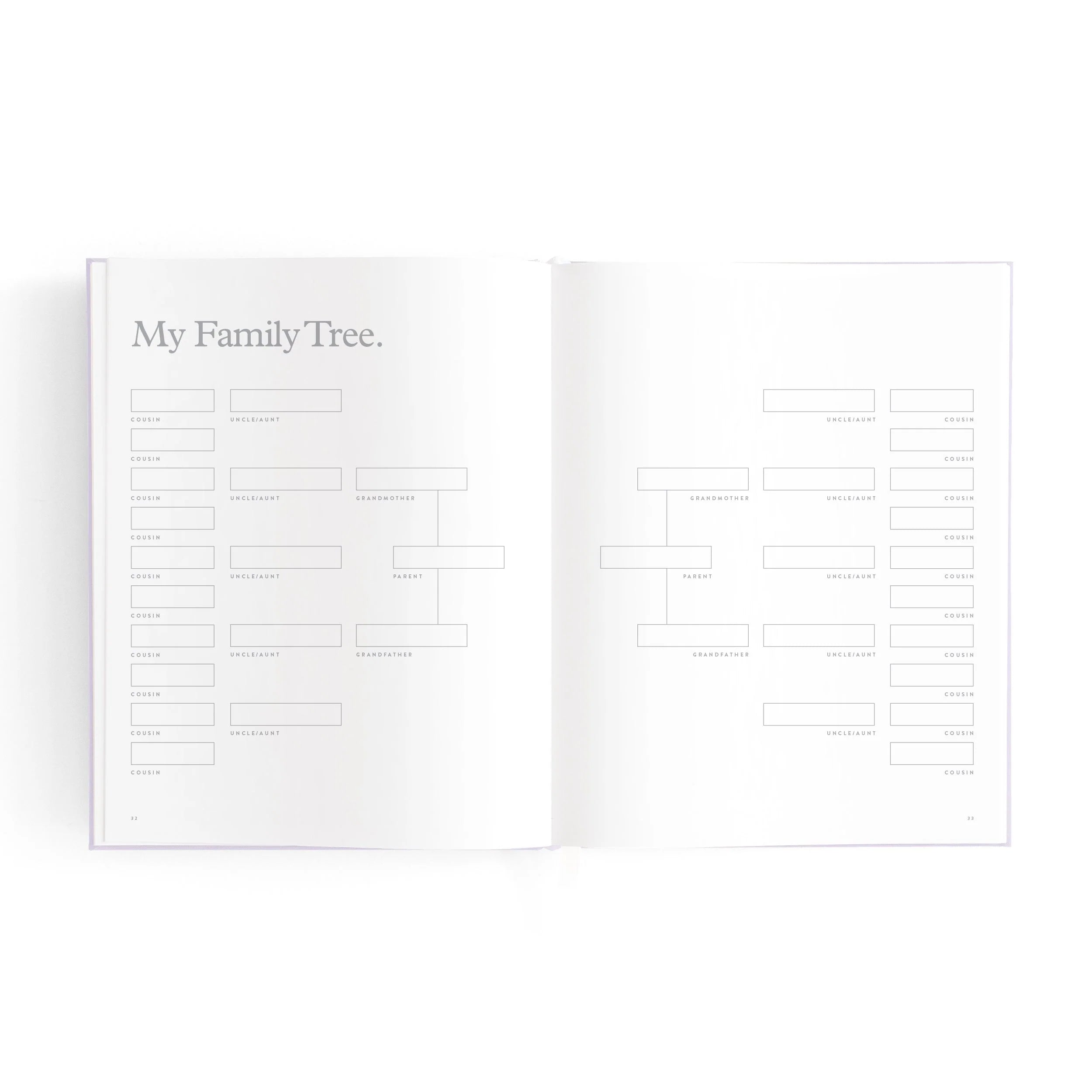 Mini baby book